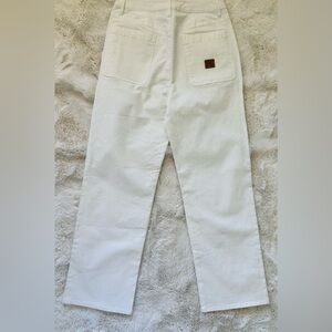 Like New Coal White Denim Button Fly Jeans Size 3